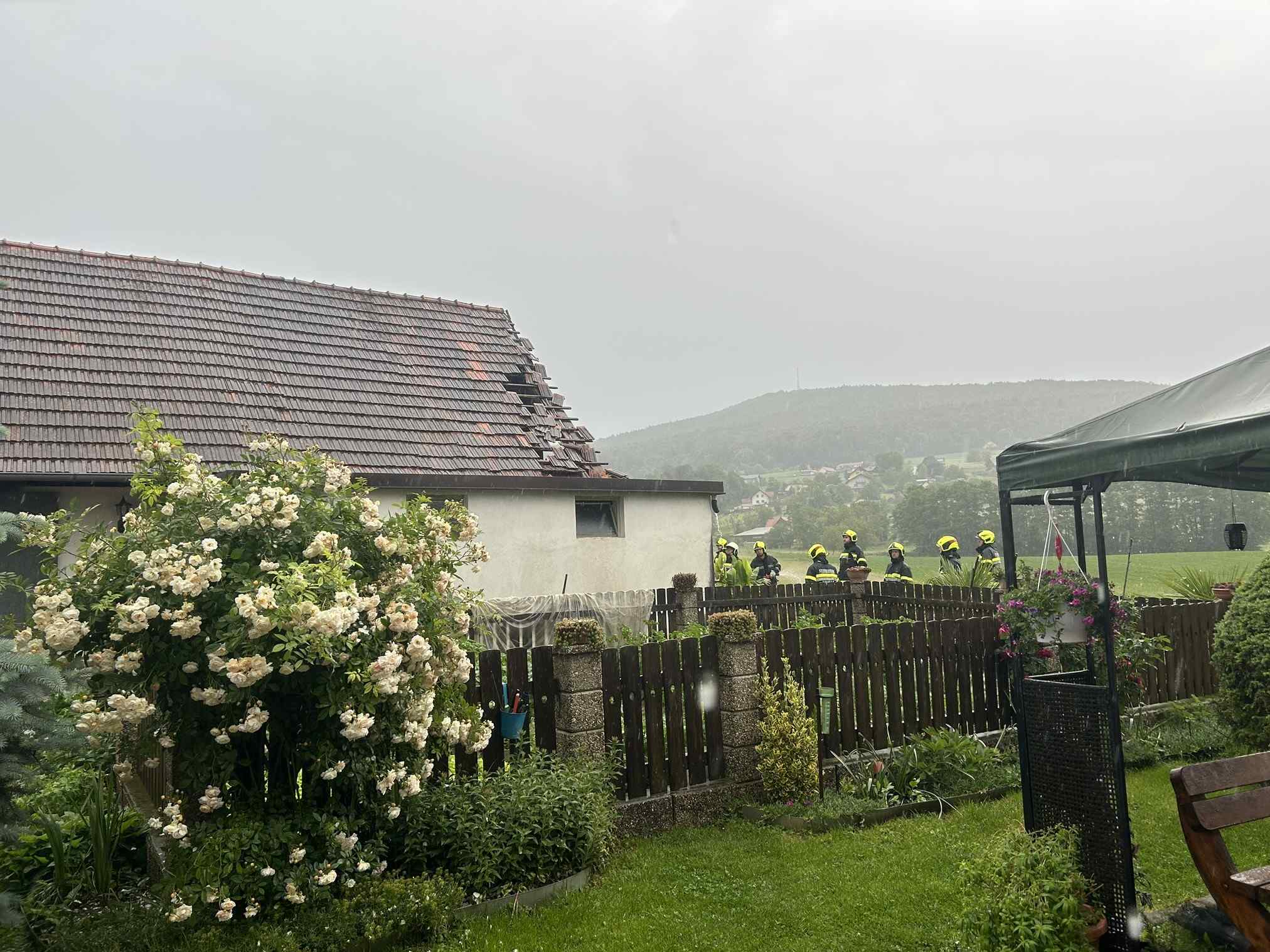 Wirtschaftsgebäudebrand