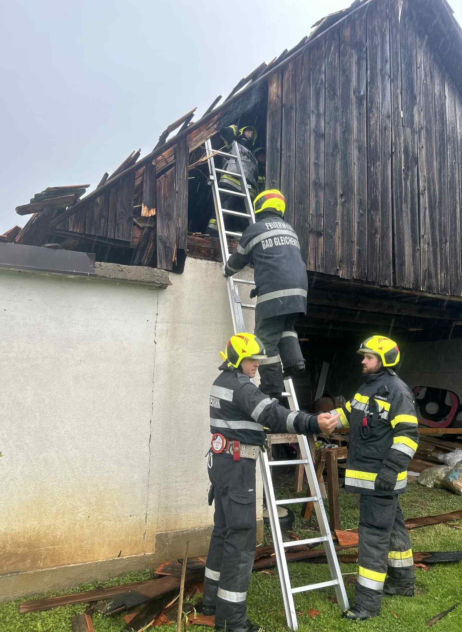 Wirtschaftsgebäudebrand