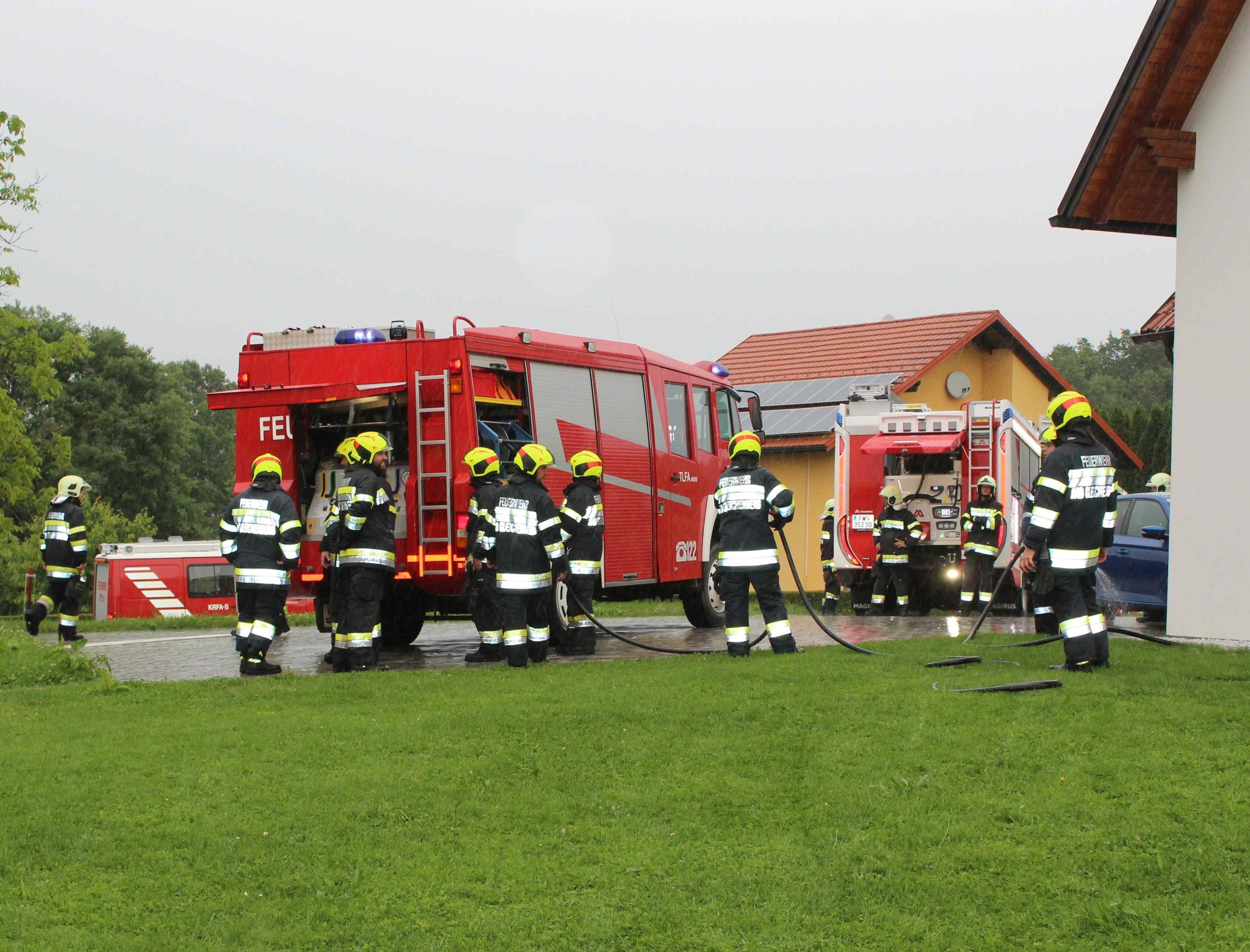 Wirtschaftsgebäudebrand