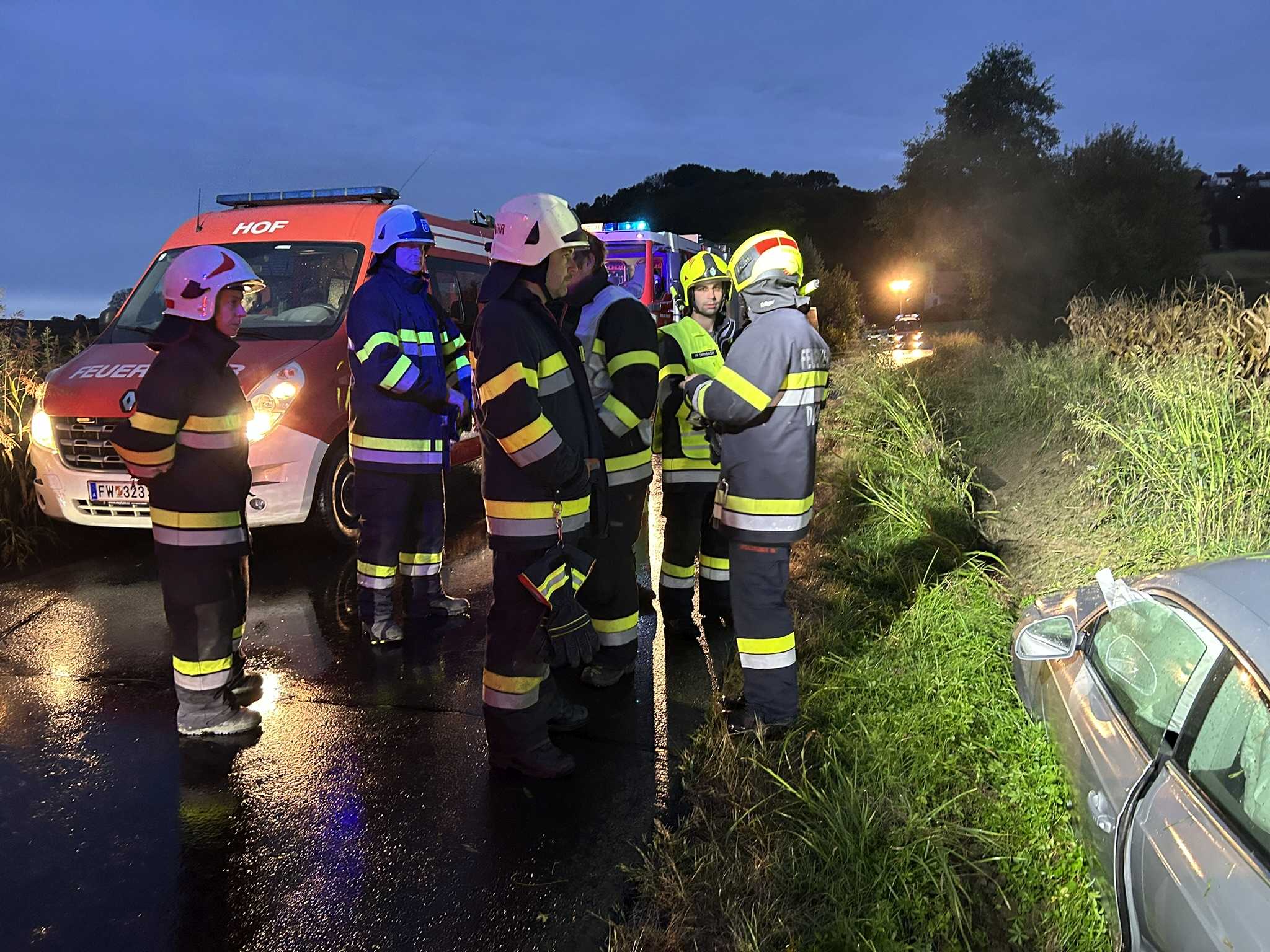 T10 – Verkehrsunfall nach Wildwechsel