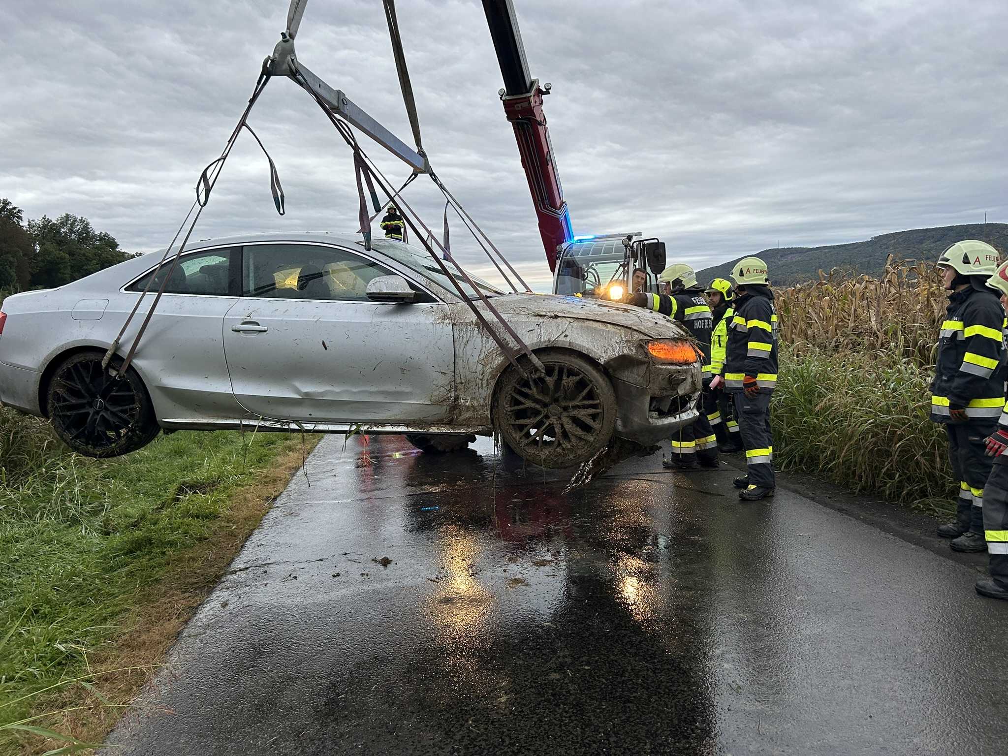 T10 – Verkehrsunfall nach Wildwechsel
