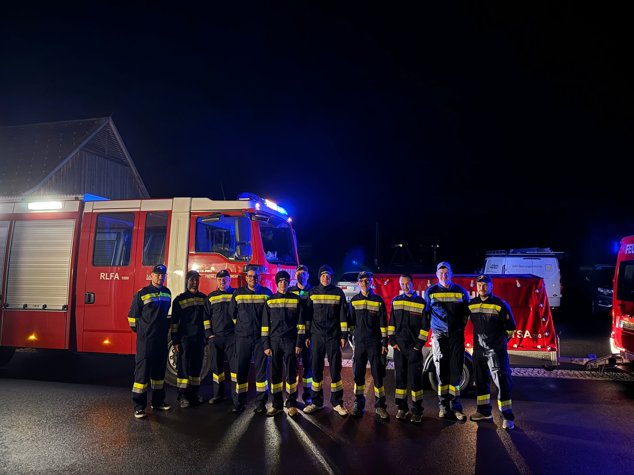 KHD-Einsatz in Niederösterreich