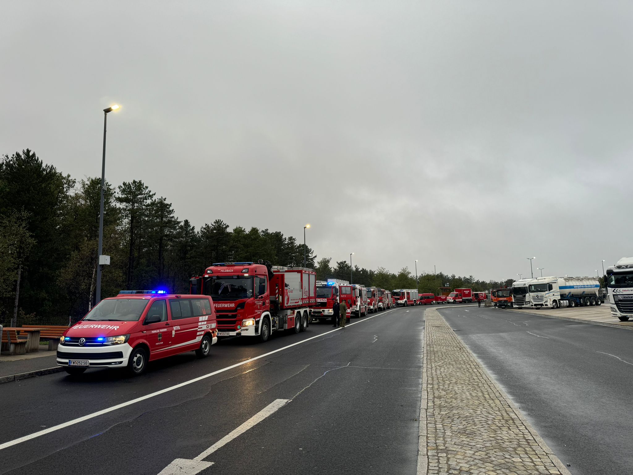 KHD-Einsatz in Niederösterreich