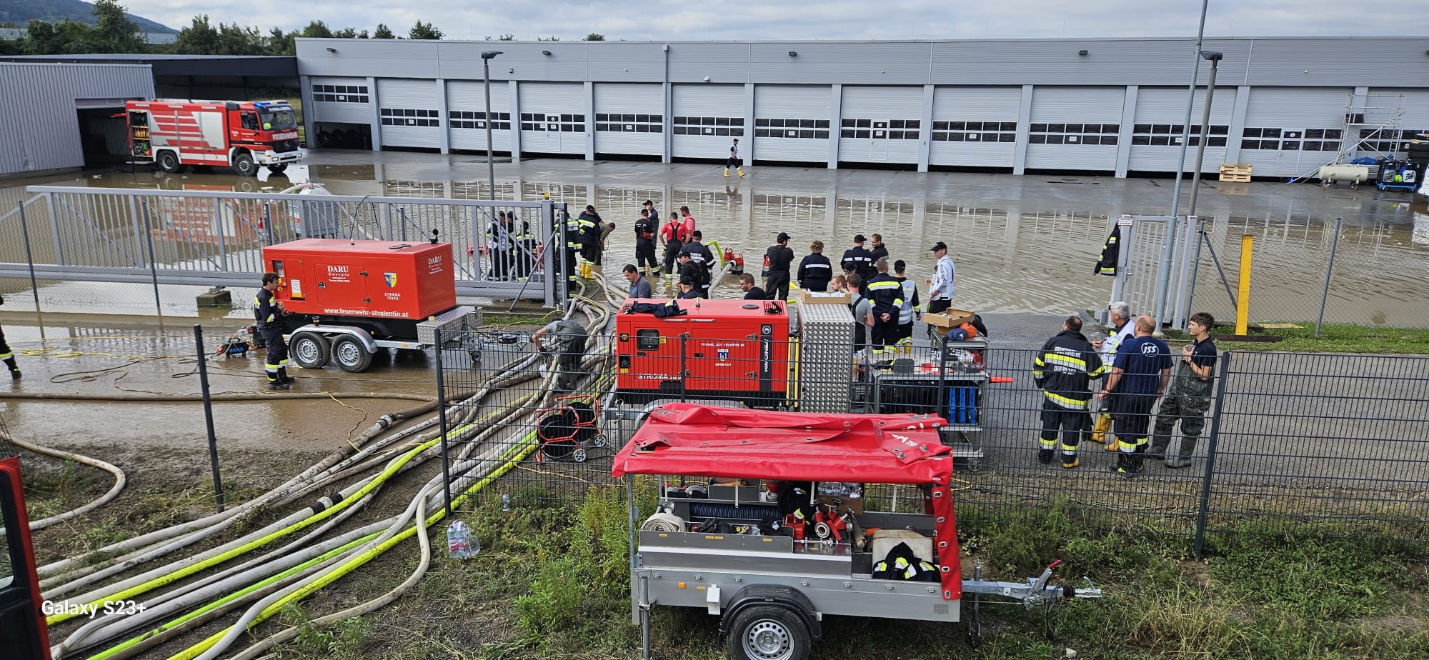 KHD-Einsatz in Niederösterreich