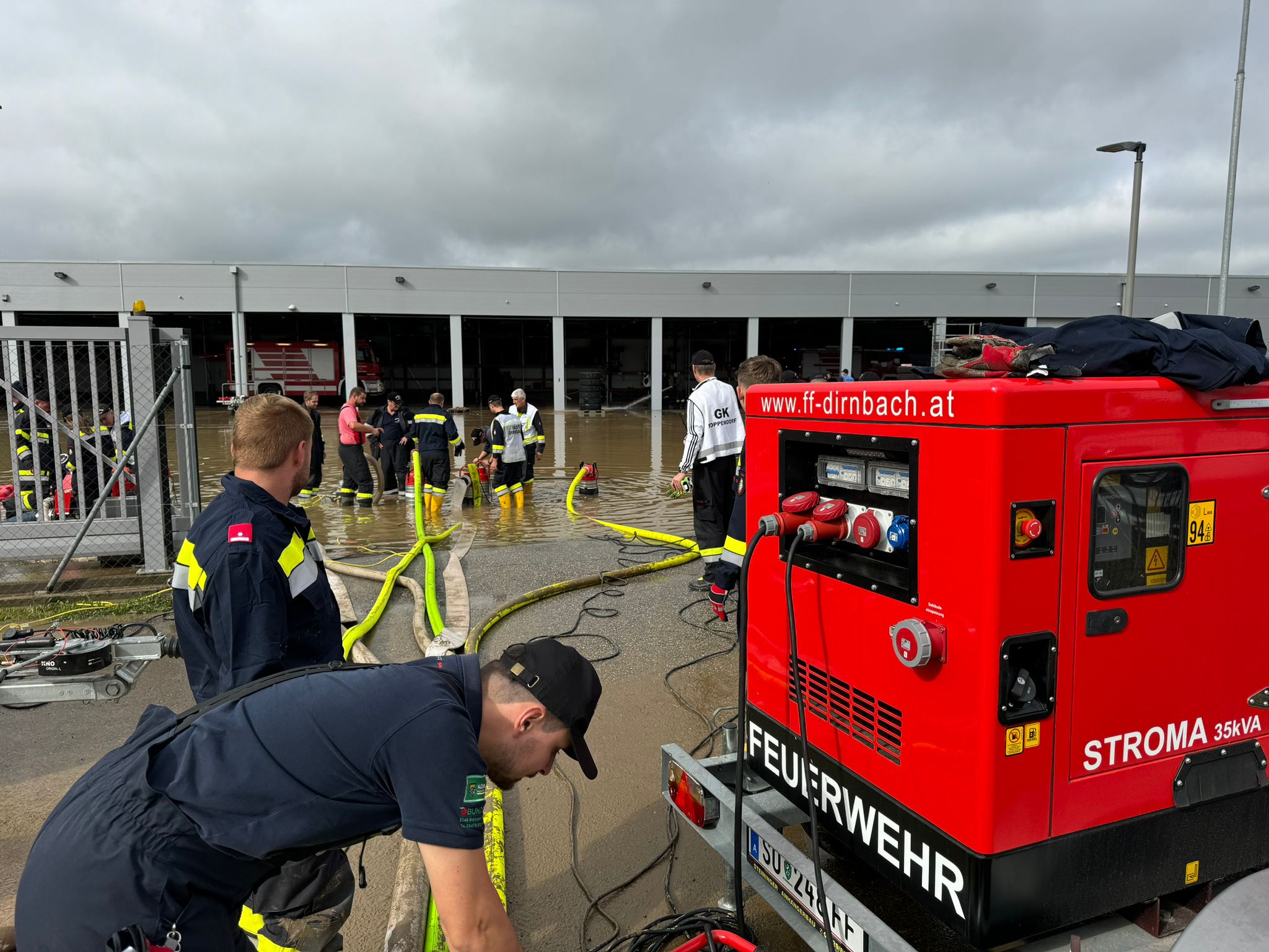 KHD-Einsatz in Niederösterreich