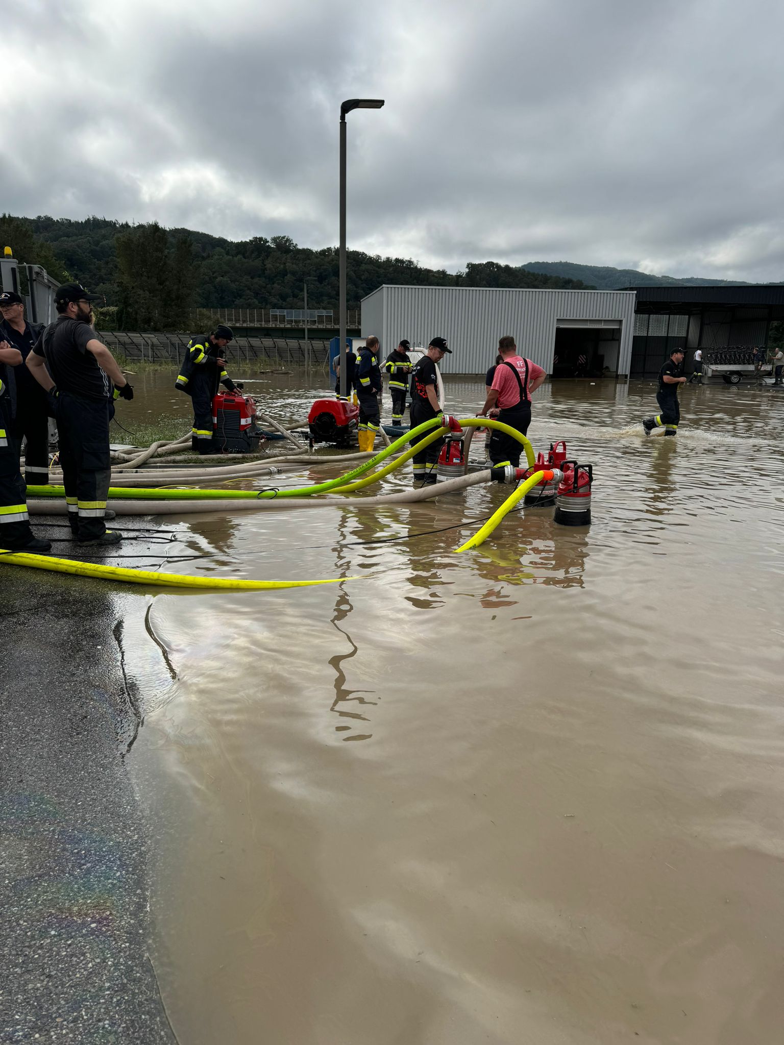KHD-Einsatz in Niederösterreich
