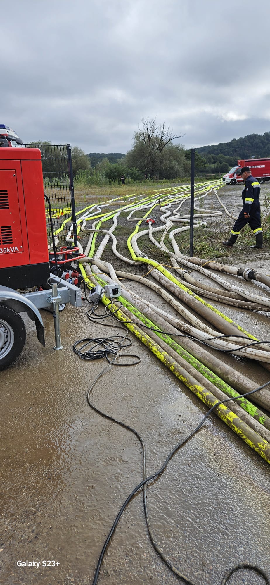 KHD-Einsatz in Niederösterreich
