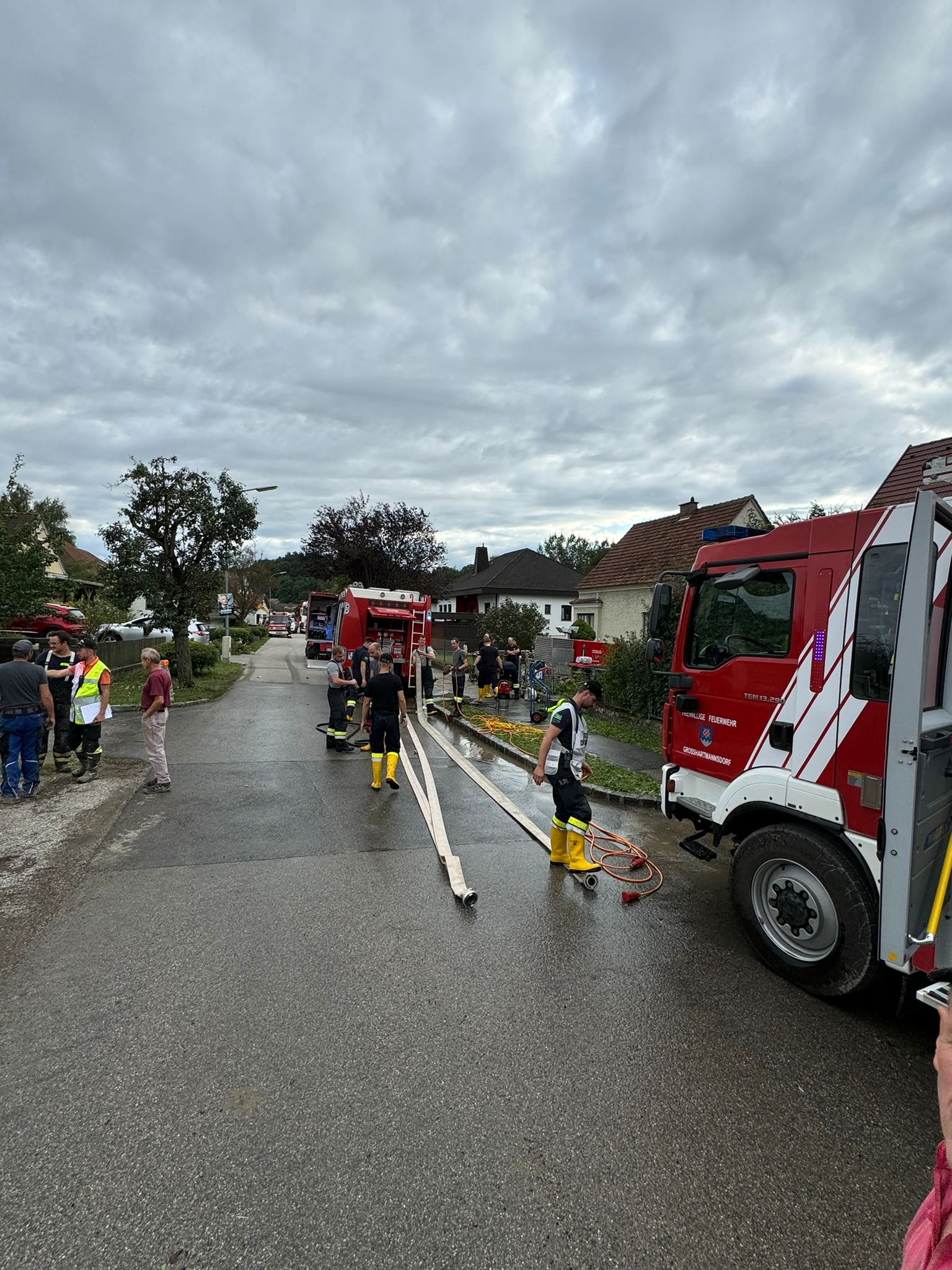 KHD-Einsatz in Niederösterreich