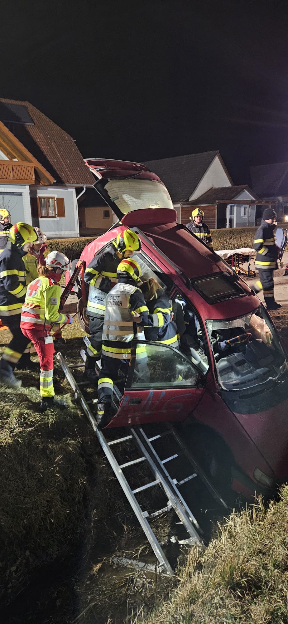 Übung Verkehrsunfall