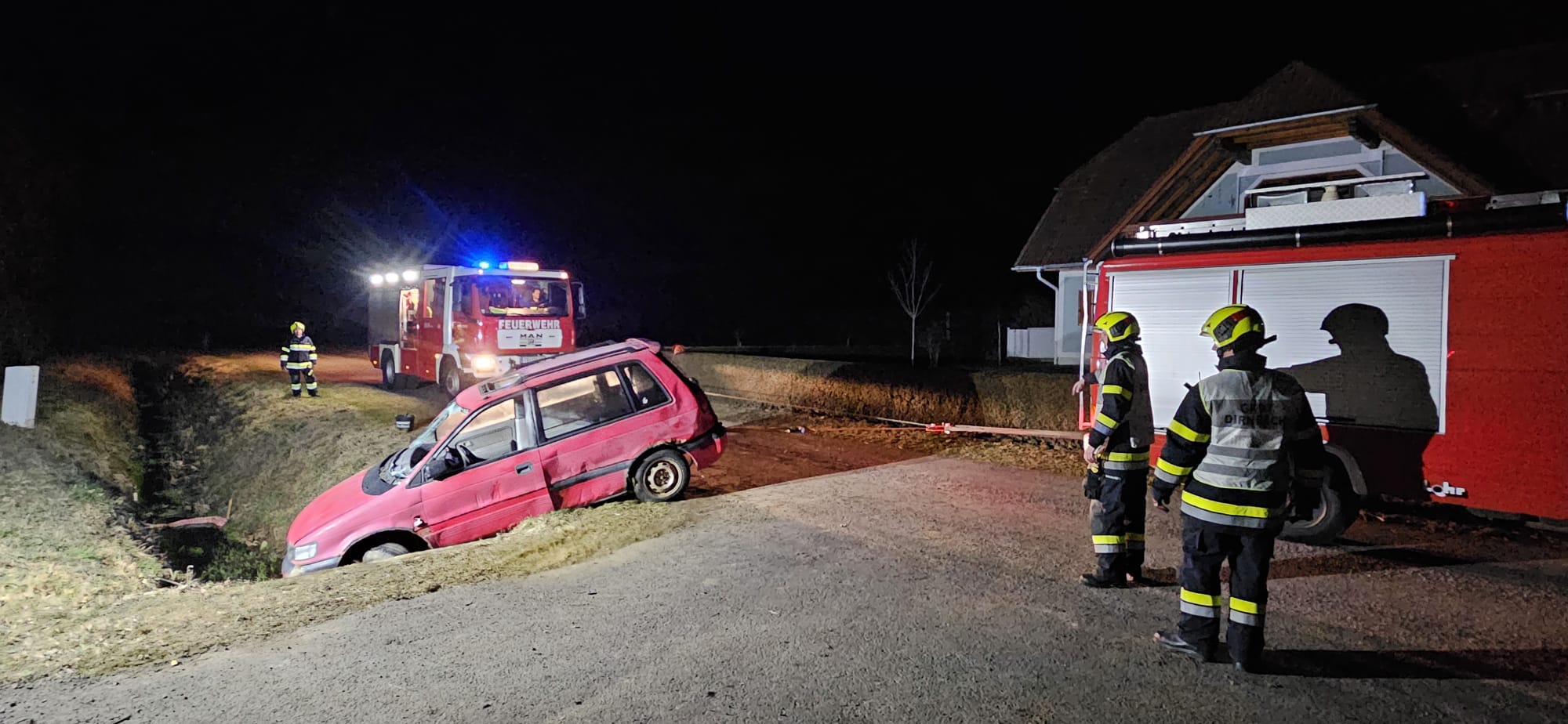 Übung Verkehrsunfall