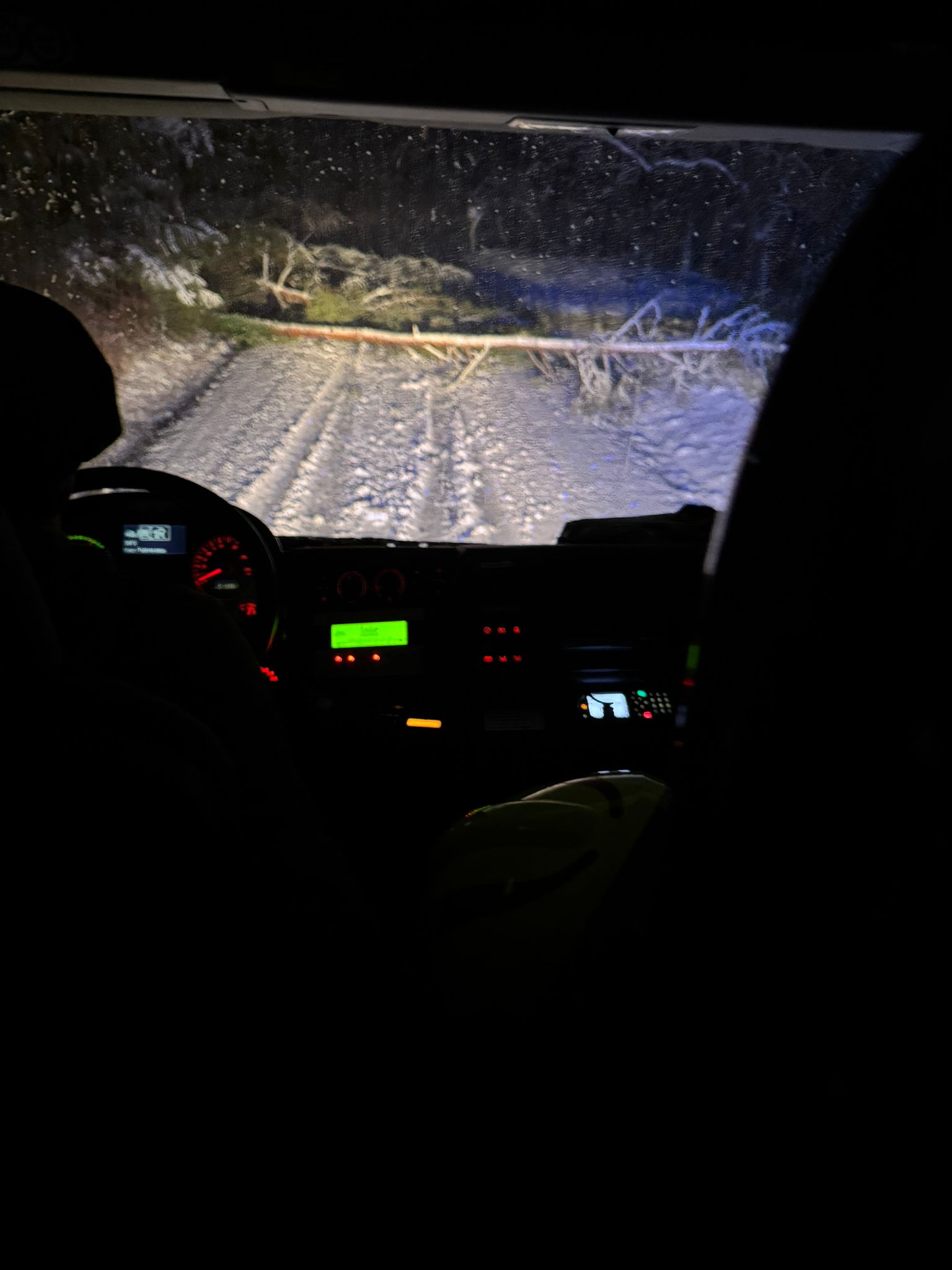 Dauereinsatz aufgrund Schneechaos