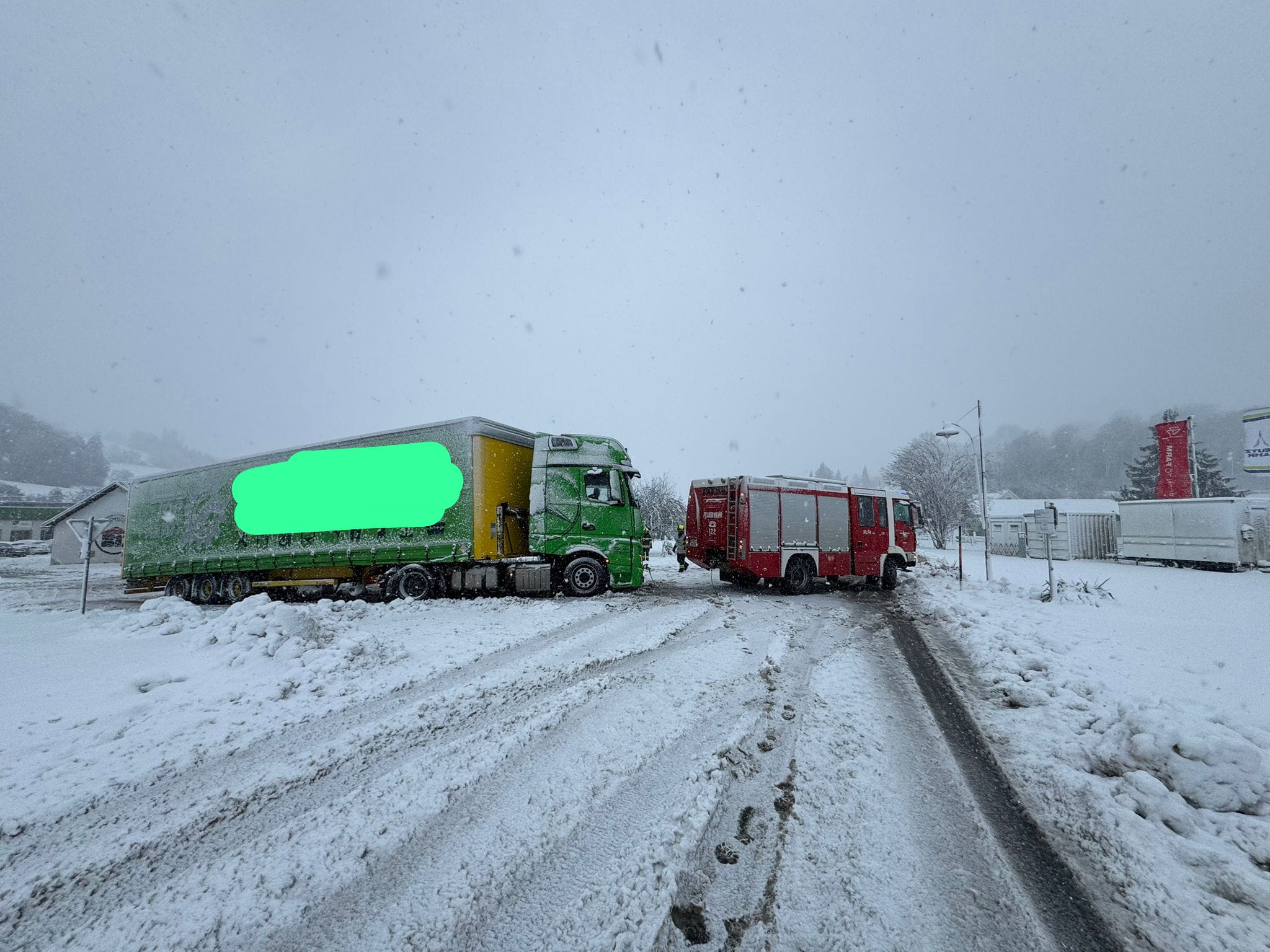 Dauereinsatz aufgrund Schneechaos