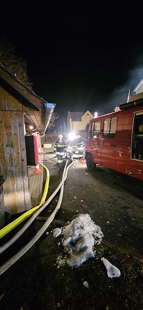 Stiller Alarm für die FF Dirnbach: Pumparbeiten, Keller unter Wasser
